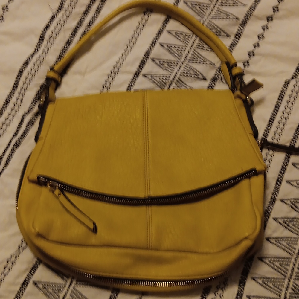Mustard colored Urban expressions handbag